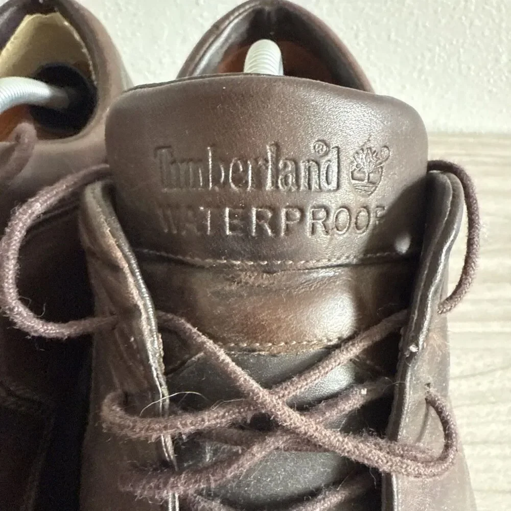 Timberland 99091 Brown Leather Dress Shoes Oxford Men’s Size 12‎ Waterproof